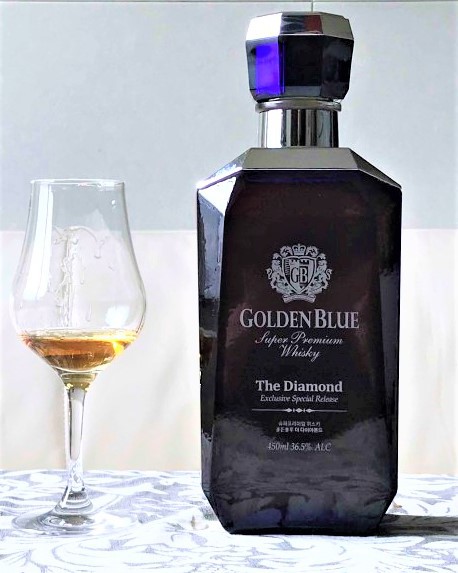 RƯỢU WHISKY GOLDEN BLUE THE DIAMOND